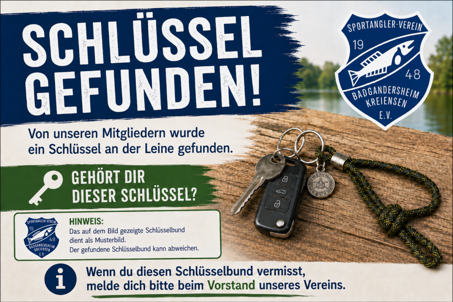 Schlüssel gefunden